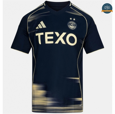 Cfb3 Camiseta futbol Aberdeen FC 2ª Equipación 2025/2026