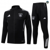 Nuevas Chaqueta Chándal Fútbol Alemania Equipación negro/Blanco/Gris 2025/2026