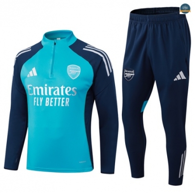 Diseño Chándal Fútbol Arsenal Equipación Azul/Blanco 2025/2026