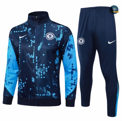 Crear Chaqueta Chándal Chelsea Niños Equipación azul real 2024/2025