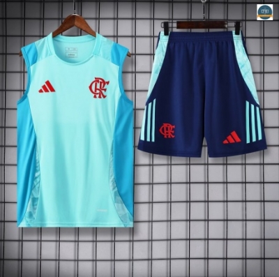 Hacer sin mangas Flamengo Equipación Azul claro 2025/2026