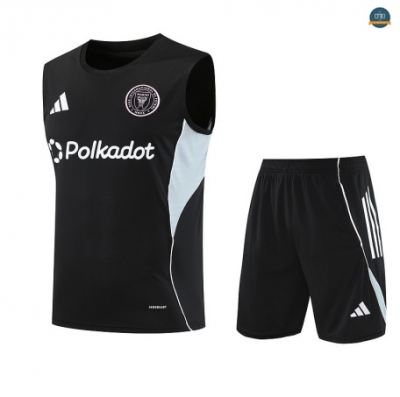 Nuevas sin mangas Inter Miami Equipación negro/verde/Blanco 2025/2026