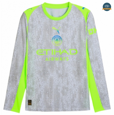 Camiseta futbol Manchester City 3ª Equipación Manga Larga 2025/2026