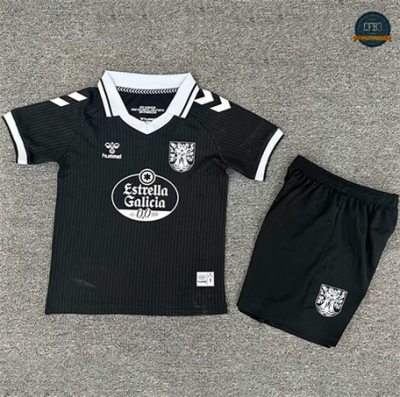 Cfb3 Camiseta futbol Celta de Vigo Niño Equipación Edición del Centenario Negro 2025/2026