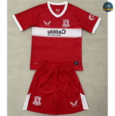 Camiseta futbol Middlesbrough Niño 1ª Equipación 2025/2026