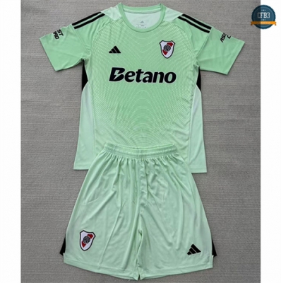 Camiseta futbol River Plate Niño Equipación Verde 2025/2026