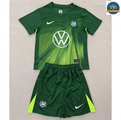 Camiseta futbol VfL Wolfsburg Niño 1ª Equipación 2025/2026