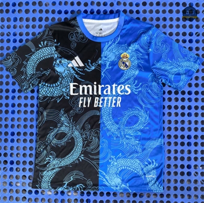 Tienda Camiseta futbol Real Madrid Equipación Training dragon Azul 2025/2026