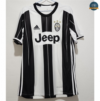 Camiseta futbol Retro 2016-17 Juventus 1ª Equipación