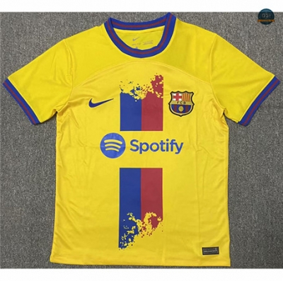 Camiseta futbol Barcelona Equipación Entrenamiento Amarillo 2023/2024