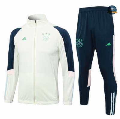 Nuevas Cfb3 Chaqueta Chándal AFC Ajax Equipación Blanco 2023/2024 replicas