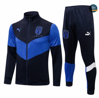 Cfb3 Chaqueta Chandal Italia Equipación Azul marino 2021/2022