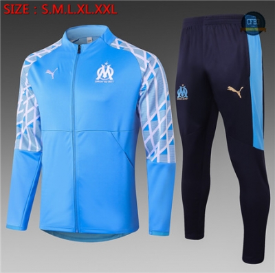 Cfb3 Chaqueta Chandal Niños Marsella Azul Claro 2020/2021