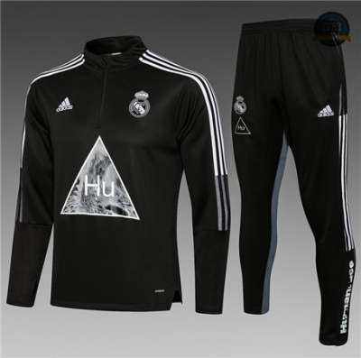 Cfb3 Chandal Niños Real Madrid Equipación Negro 2021/2022