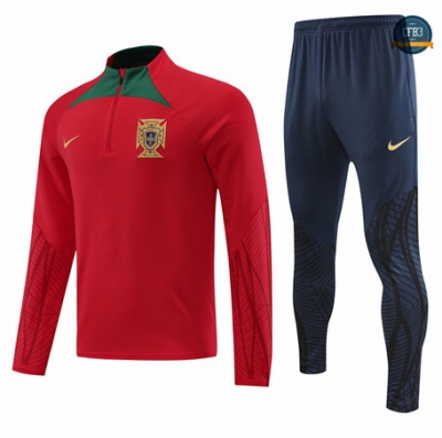 Cfb3 Camiseta Chandal Portugal Equipación Rojo 2022/2023 f110