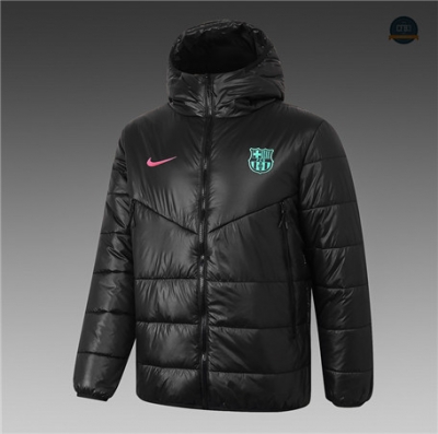 Cfb3 Chaqueta Acolchada Barcelona Negro/Rosa 2020/2021