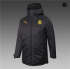 Cfb3 Chaqueta Acolchada Borussia Dortmund Negro 2020/2021