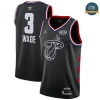 cfb3 camisetas Dwyane Wade - 2019 All-Star Negro