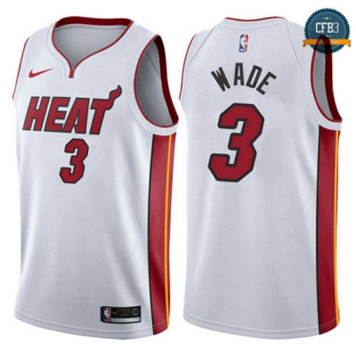 cfb3 camisetas Dwyane Wade, Miami Heat - Association