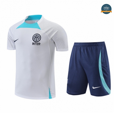 Cfb3 Camiseta Entrenamiento Inter Milan + Pantalones Equipación Blanco 2022/2023 f372