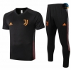 Cfb3 Camisetas Entrenamiento Juventus + Pantalones Negro 2020/2021