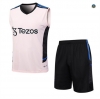 Outlet Cfb3 Camiseta Entrenamiento Manchester United Chaleco Pantalones Equipación Rosa 2023/2024 tienda