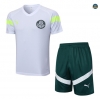 Diseñar Cfb3 Camiseta Entrenamiento Palmeiras + Pantalones Cortos Equipación Blanco 2023/2024 baratas