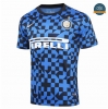 Camiseta Entrenamiento Q95 Inter Milan Equipación Azul/Negro Cuello redondo 2019/2020