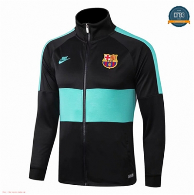 Camiseta Chaqueta Q101 Barcelona Equipación Negro 2019/2020