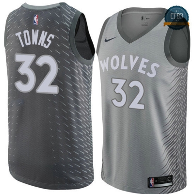 cfb3 camisetas Karl-Anthony Towns, Minnesota Timberwolves - City Edition