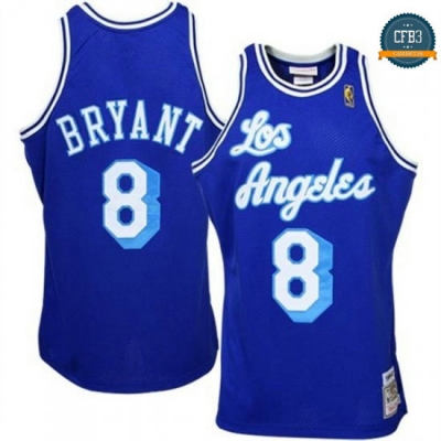 cfb3 camisetas Kobe Bryant, Los Angeles Lakers RETRO [Azul]