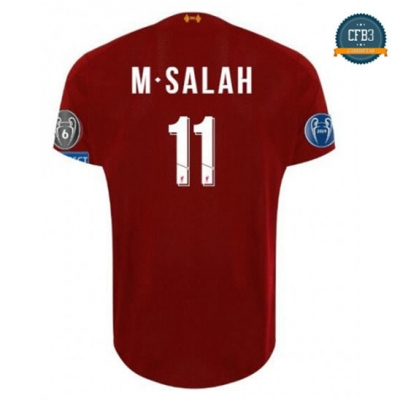 Camiseta Liverpool 1ª Equipación European Salah 11 2019/2020
