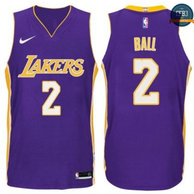 cfb3 camisetas Lonzo Ball, Los Angeles Lakers - Statement