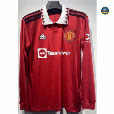 Cfb3 Camiseta Manchester United 1ª Equipación Manga larga 2022/2023