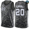 cfb3 camisetas Manu Ginobili, San Antonio Spurs - City Edition