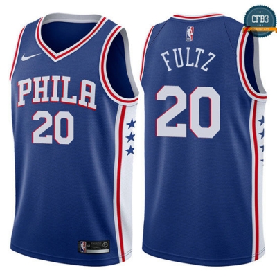 cfb3 camisetas Markelle Fultz, Philadelphia 76ers - Icon