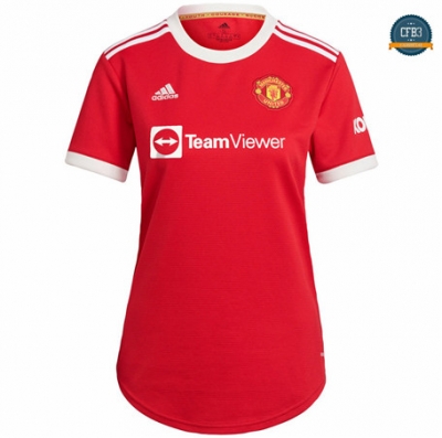 Cfb3 Camiseta Manchester United Mujer 1ª Equipación 2021/2022