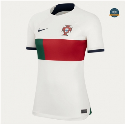 Nuevas Cfb3 Camiseta Portugal Mujer 2ª Equipación 2022/2023