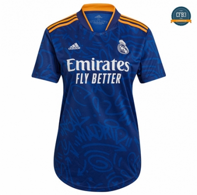 Cfb3 Camiseta Real Madrid Mujer 2ª Equipación 2021/2022