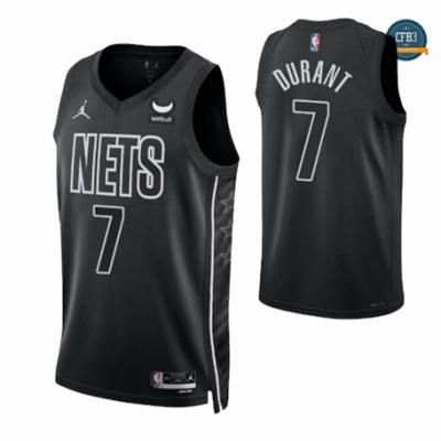 Replicas Cfb3 Camiseta Kevin Durant, Brooklyn Nets 2022/23 - Statement