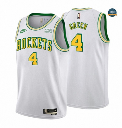 Tailandia Cfb3 Camiseta Jalen Verde, Houston Rockets 2022/23 - Classic