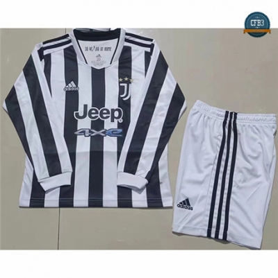 Cfb3 Camiseta Juventus Niños 1ª Equipación Manga larga 2021/2022