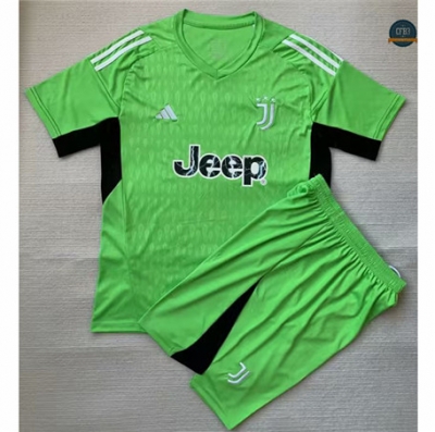 Cfb3 Camiseta futbol Juventus Niño Portero Verde 2023/2024
