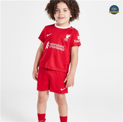 Nuevas Cfb3 Camiseta Liverpool Niño 1ª Equipación 2023/2024