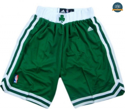cfb3 camisetas Pantalones Boston Celtics [Verde y blanco]