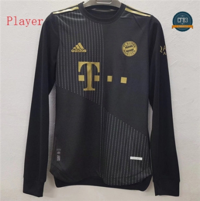 Cfb3 Camisetas Player Version Bayern Munich 2ª Manga larga Equipación 2021/2022