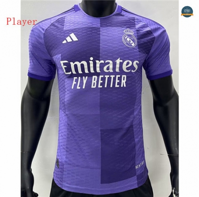 Camiseta futbol Player Version Real Madrid Player Equipación Púrpura 2023/2024