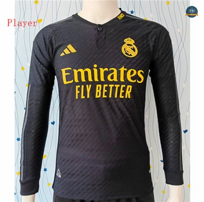 Camiseta futbol Player Version Real Madrid Player 3ª Equipación Manga larga 2023/2024