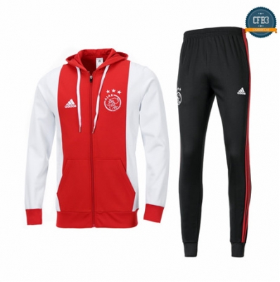 Cfb3 Sudadera con capucha Bayern Munich Rojo/Blanco 2019/2020