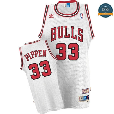 cfb3 camisetas Scottie Pippen, Chicago Bulls [Blanca]